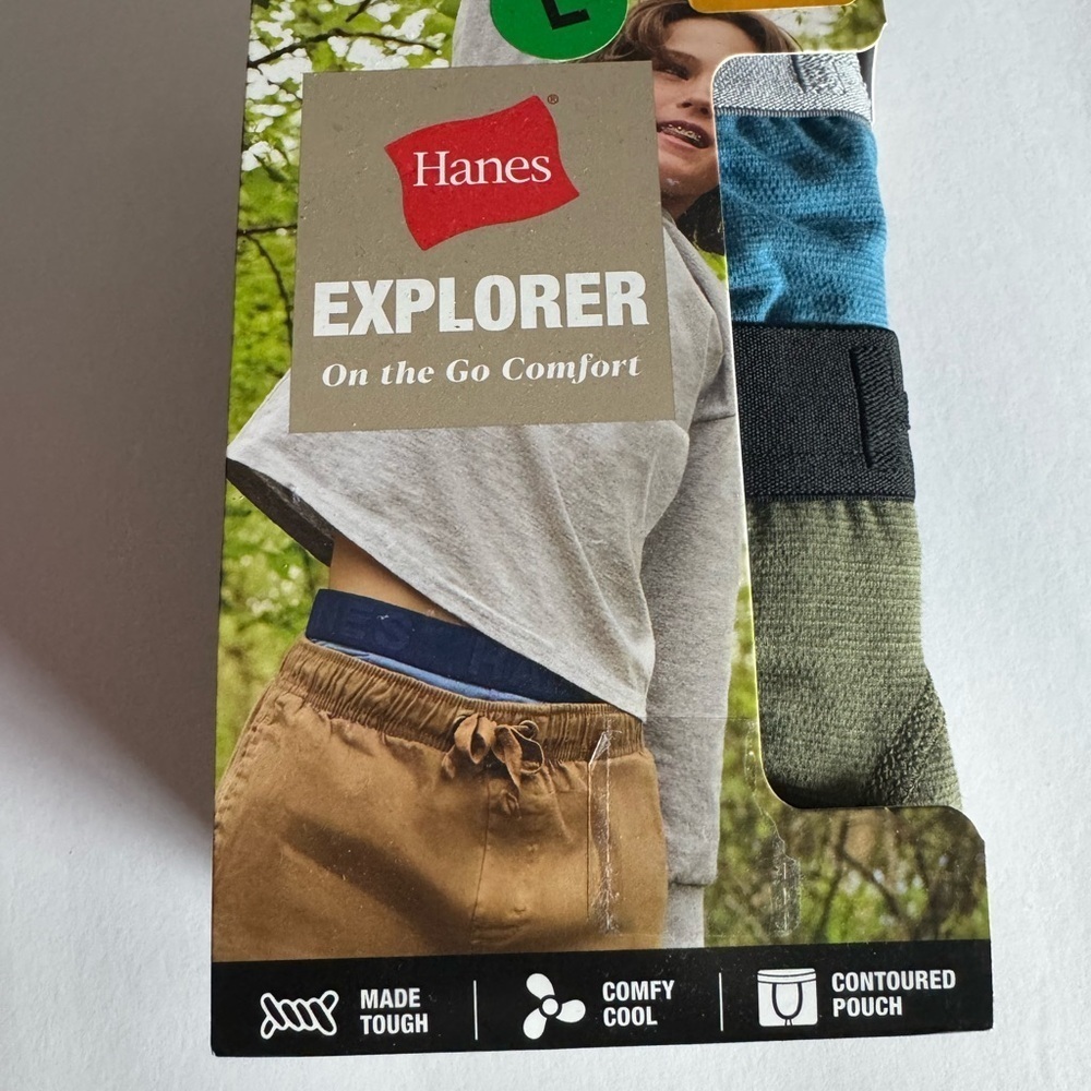Hanes Explorer Men's Underwear - Gray
